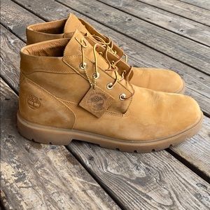 Timberland wheat boots size 14